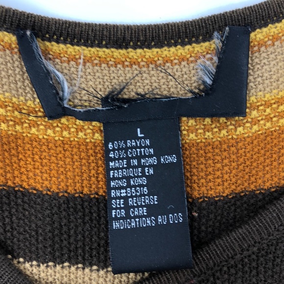 Finity Striped Short Sleeve Sweater Set - Picture 4 of 16